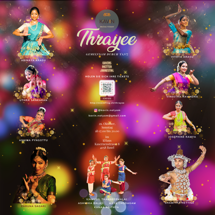 THRAYEE - Tanzaufführungen aus Indien und Sri Lanka