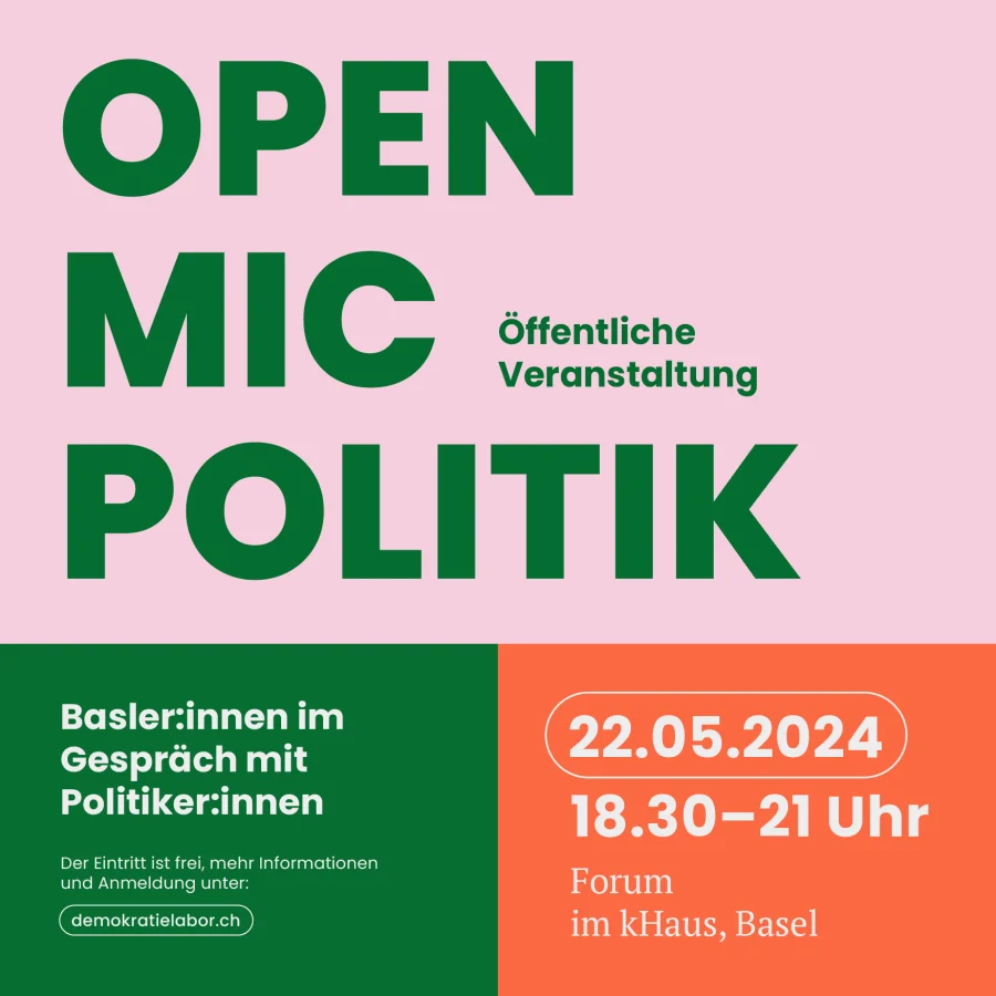Basler:innen im Gespräch mit Politiker:innen