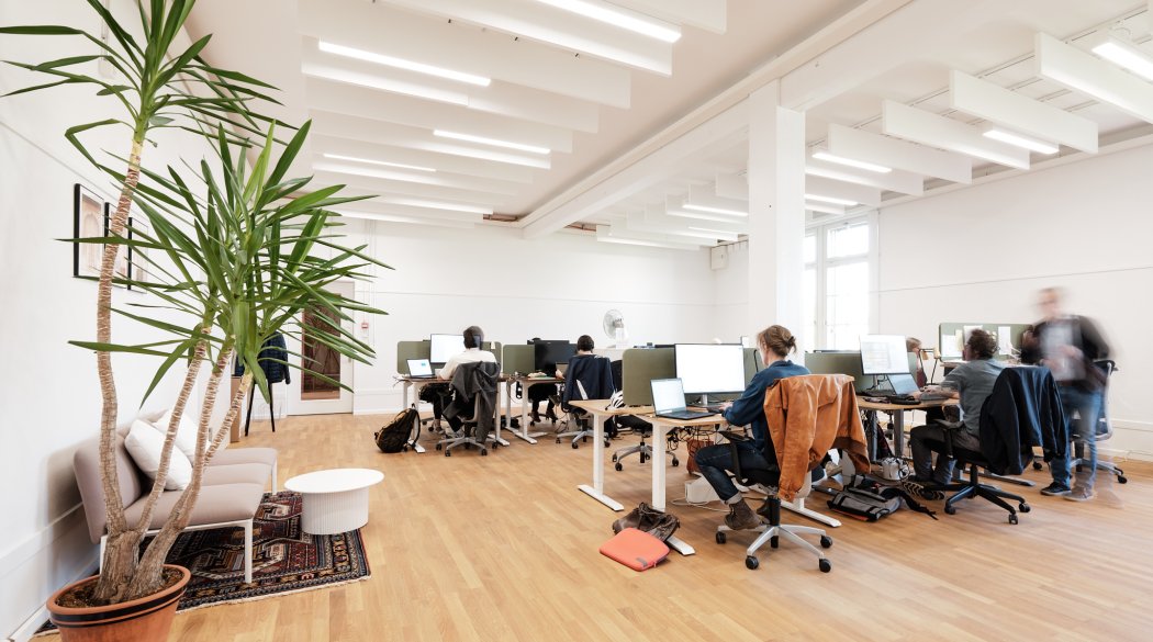 Freie Coworking Arbeitsplätze