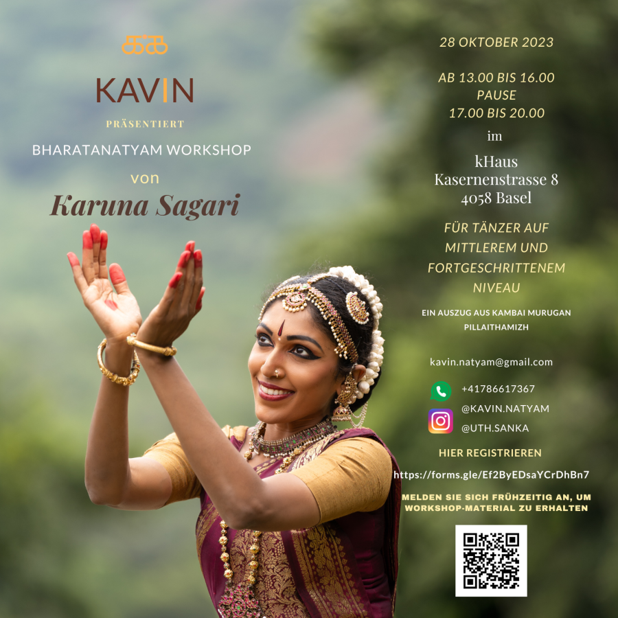 Bharatanātyam Workshop ( Indische Klassische Tanz ) von Karuna Sagari