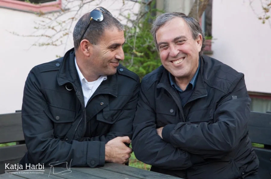Ein Palästinenser und ein Israeli auf dem Weg der Versöhnung - Gespräch mit Bassam Aramin, Rami Elhanan und Inbal Ben Ezer