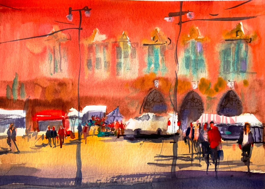 Urban Sketchers Switzerland - Sketchcrawl