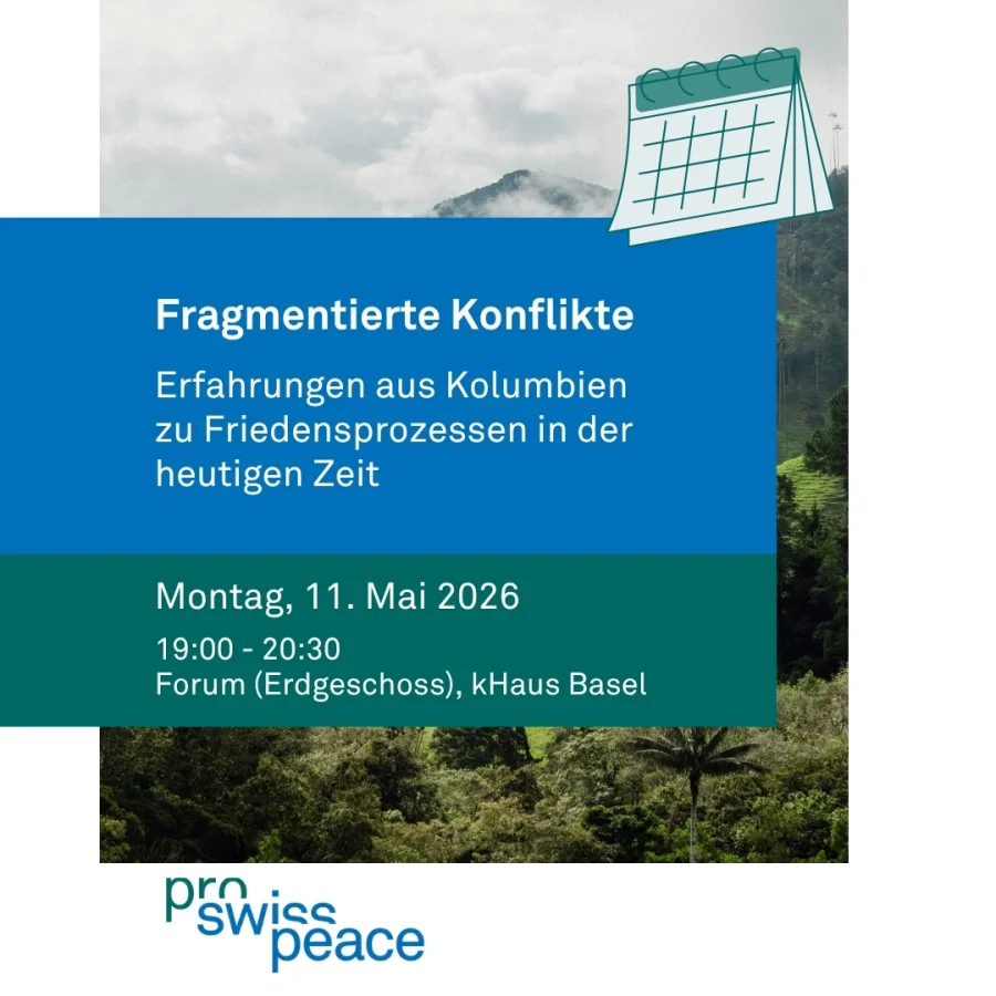 Fragmentierte Konflikte – Erfahrungen aus Kolumbien zu Friedensprozessen in der heutigen Zeit